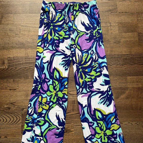 Lilly Pulitzer Colorful Flared Pants - Picture 4 of 4